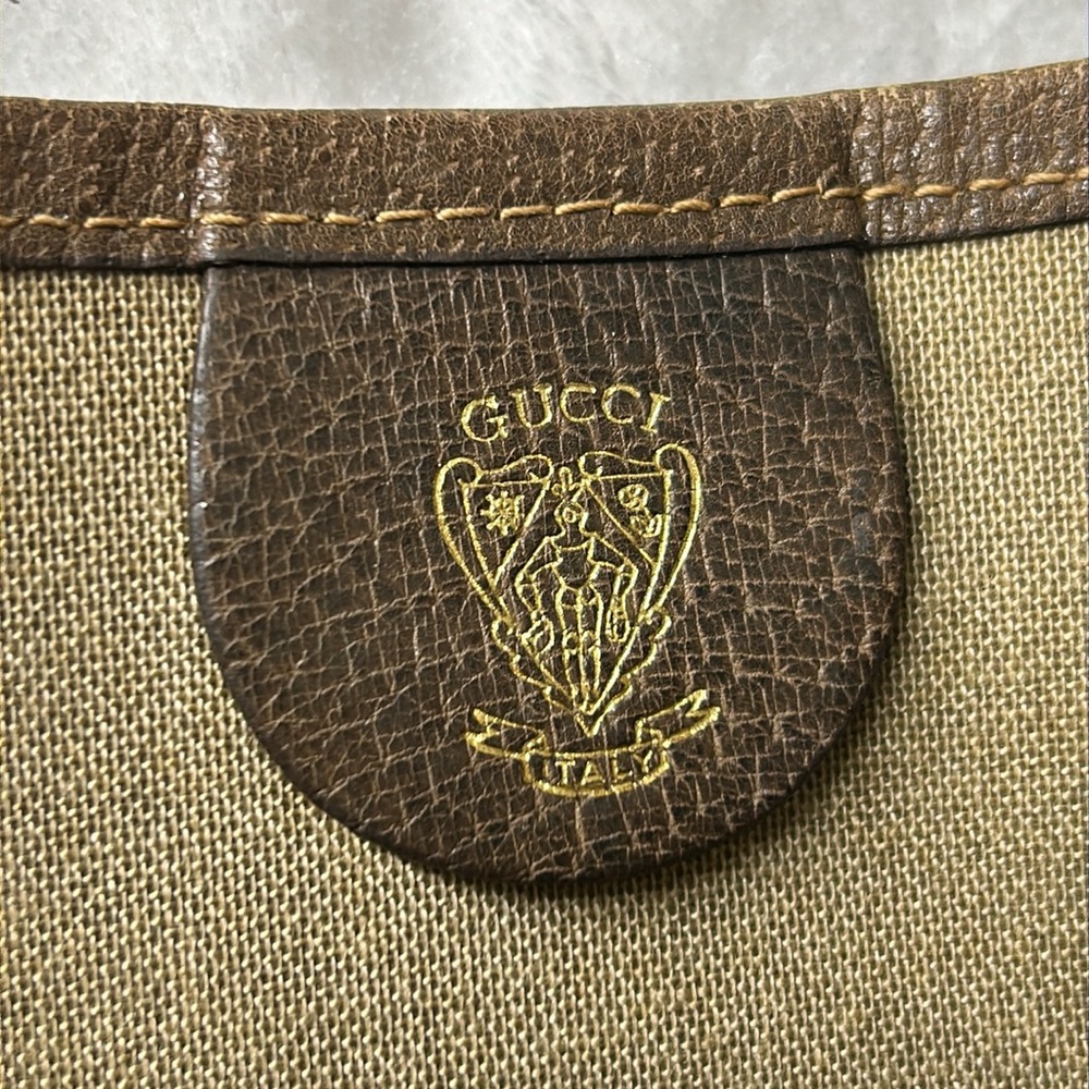 🖤Vtg 70s GUCCI GG Supreme Tote/Shoulder bag - Picture 15 of 17